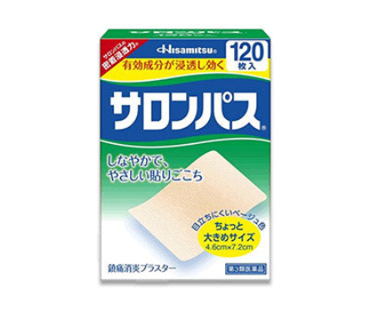 HISAMITSU Salonpas Pain Relief Patches (120)